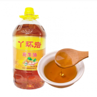 商南縣 壓榨純正花生油5L/桶 無添加無調(diào)和